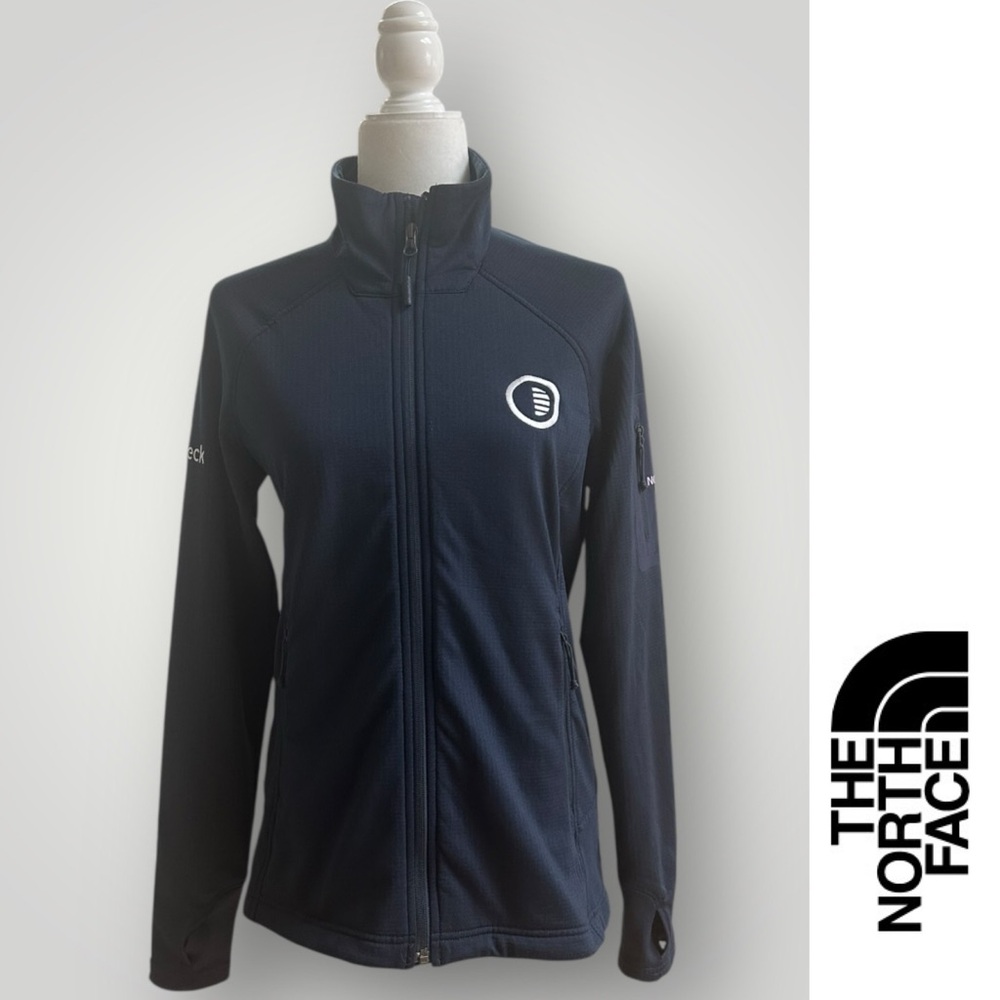 The North Face Navy Mountain Peak Fleece Jacket‎ For On Deck, Size M, MSRP $92